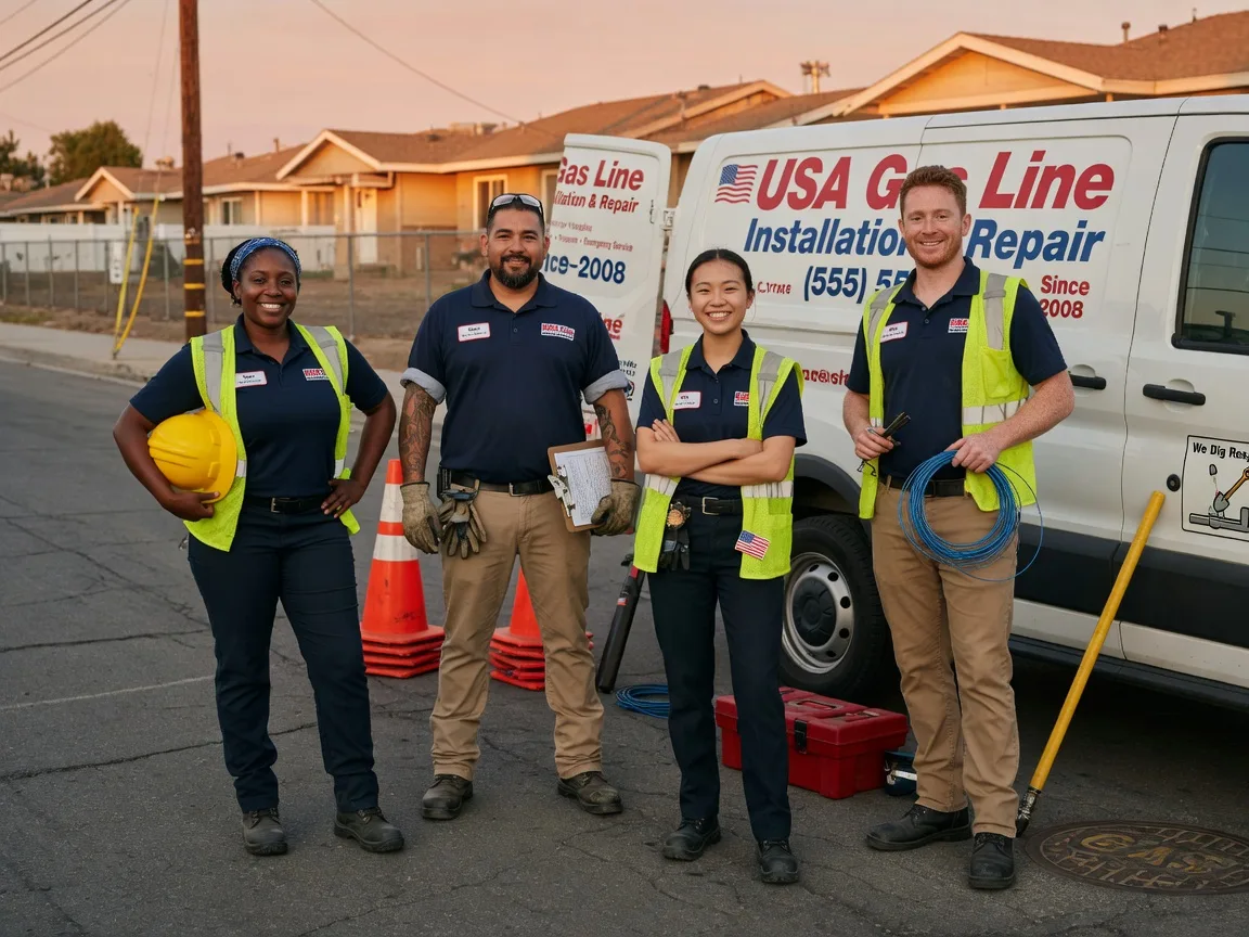 Gas Line Installation company in Happy Camp, CA